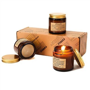 סט 3 נרות ריחניים